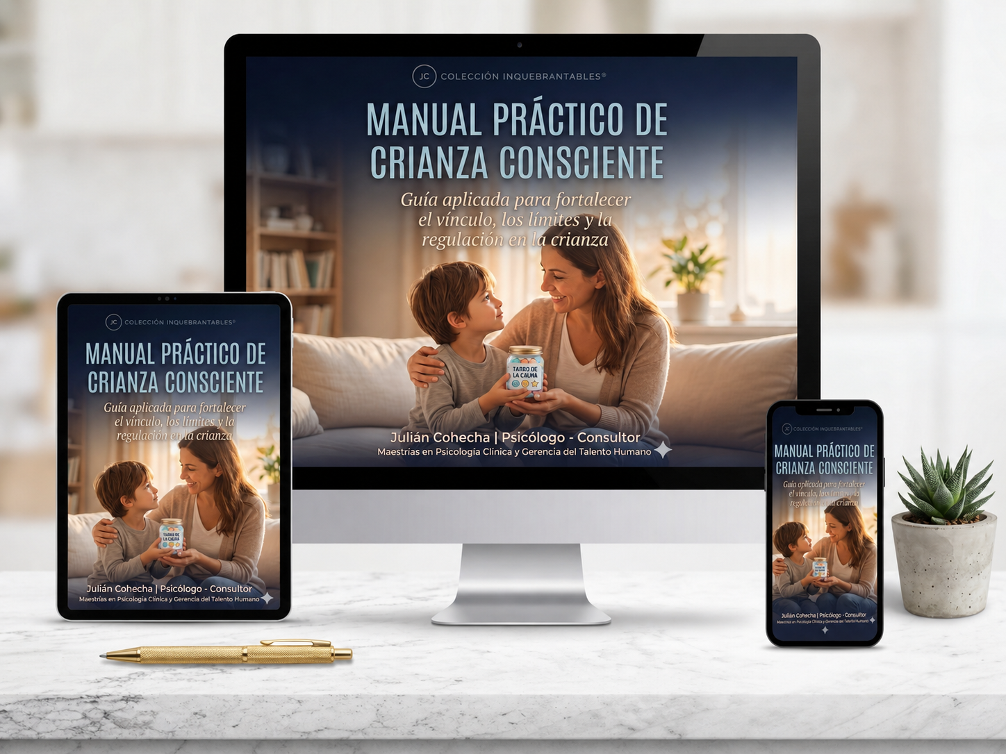 Manual pr&aacute;ctico de crianza consciente disponible en varios dispositivos