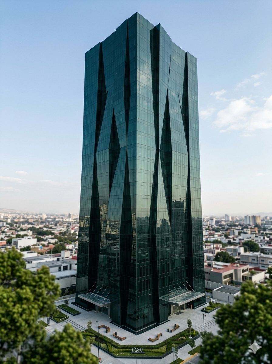 Edificio corporativo Cohecha & V&aacute;squez